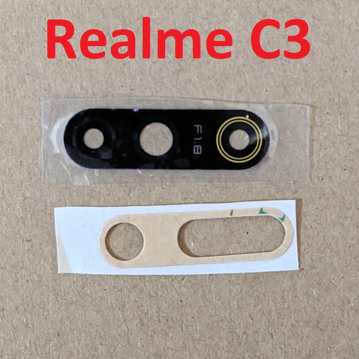 Mặt Kính Camera Sau Oppo Realme C3 Bản 3 Camera Dành Để Thay Thế Kính Camera Trầy, Vỡ, Bể Linh Kiện Thay Thế