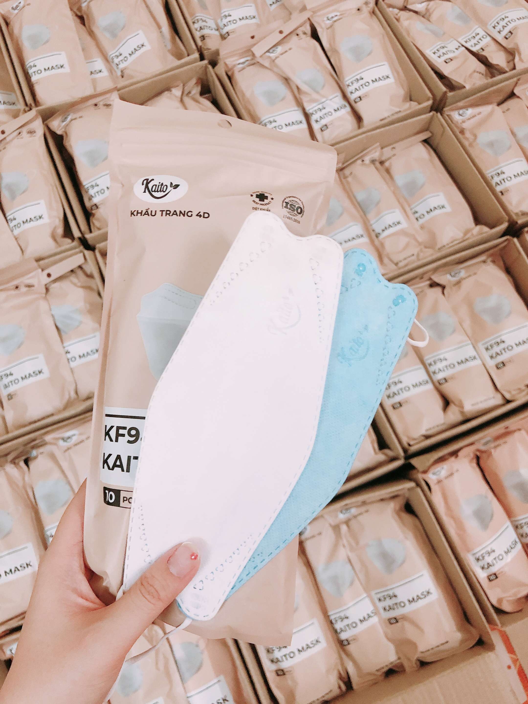 COMBO 50 chiếc Khẩu trang KF94 công nghệ Hàn Quốc