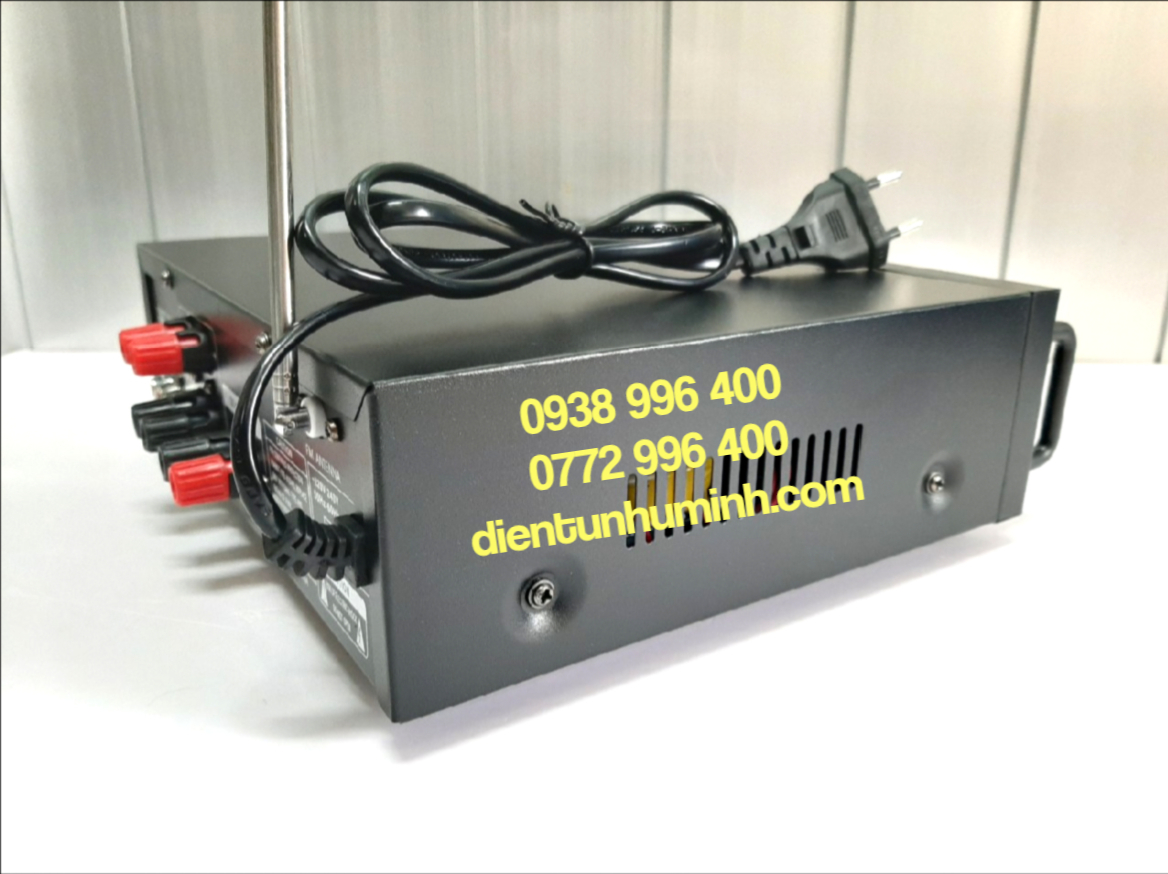 [HCM]AMPLY BLUETOOTH KARAOKE - Ampli 12v/220v