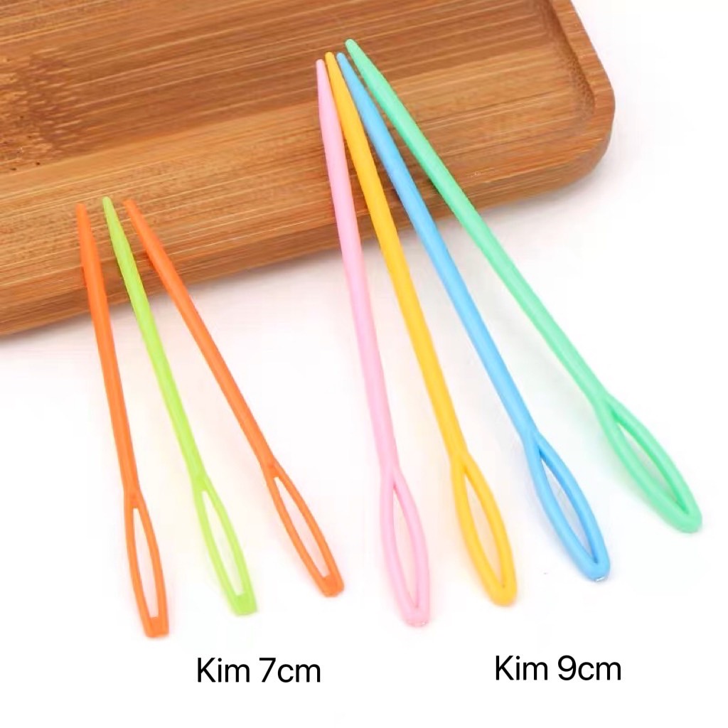 Kim khâu len / kim nhựa khâu len