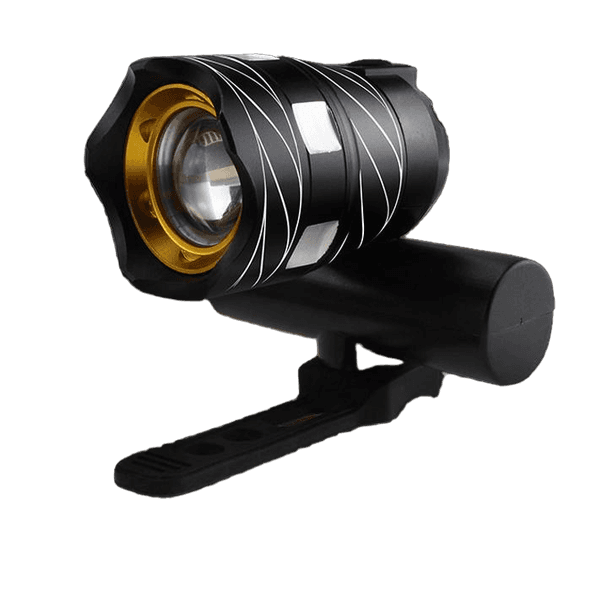 Đèn pha xe đạp siêu sáng - đèn led gắn ghi đông xe đạp T6 giúp đạp xe an toàn ban đêm 3 chế độ sáng
