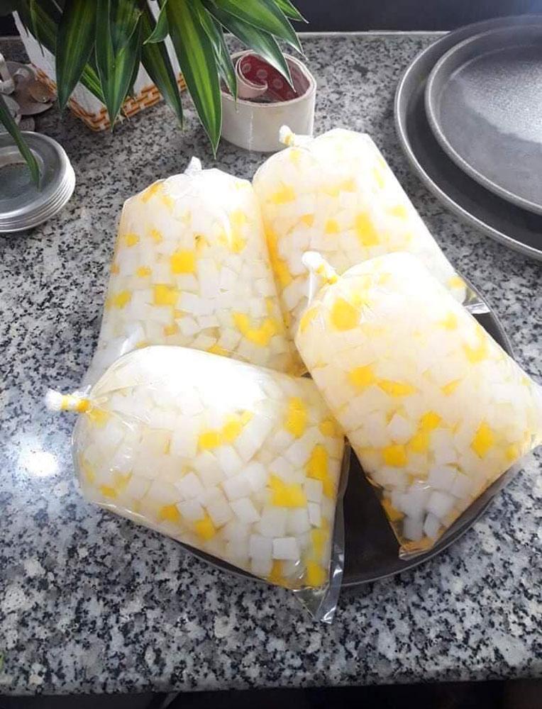 combo 3kg thạch dừa thô