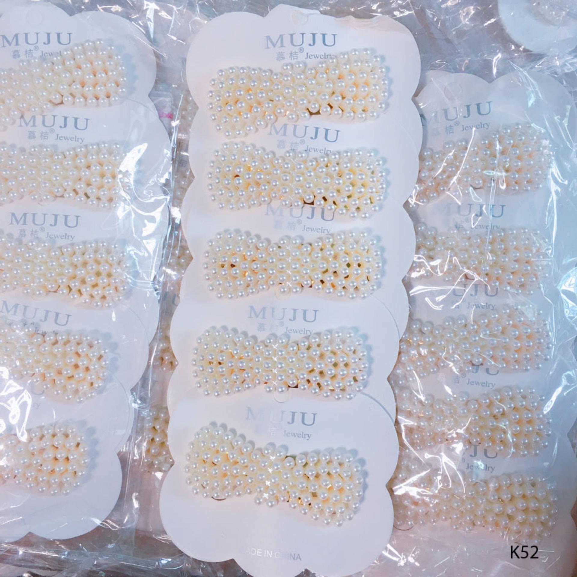 Kẹp tóc đính hạt siêu hot Hàn Quốc K52 - Long Tien
