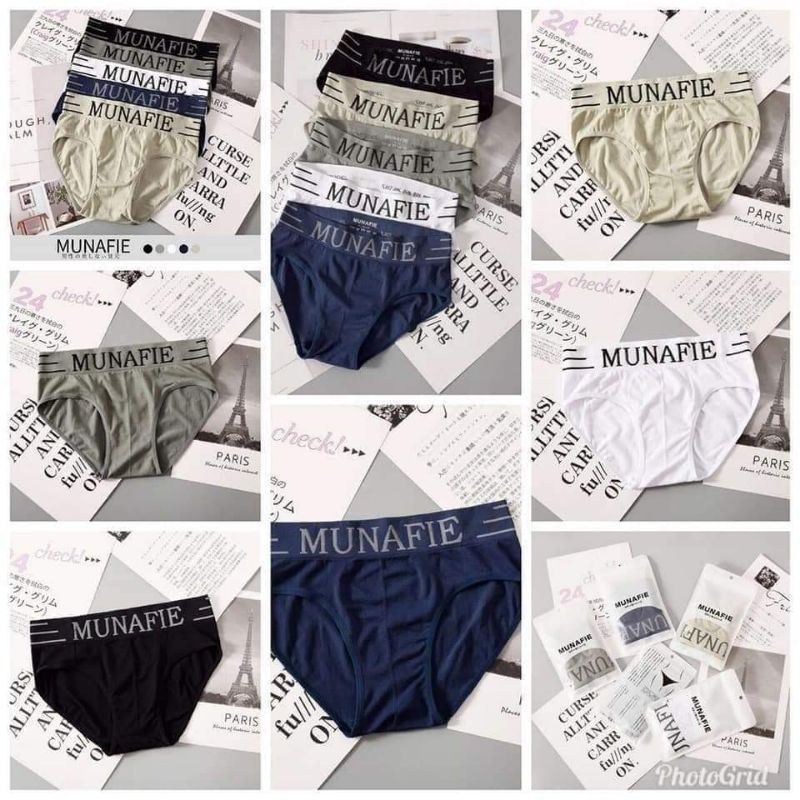 combo 10 quần sịp nam munafie nhật bản