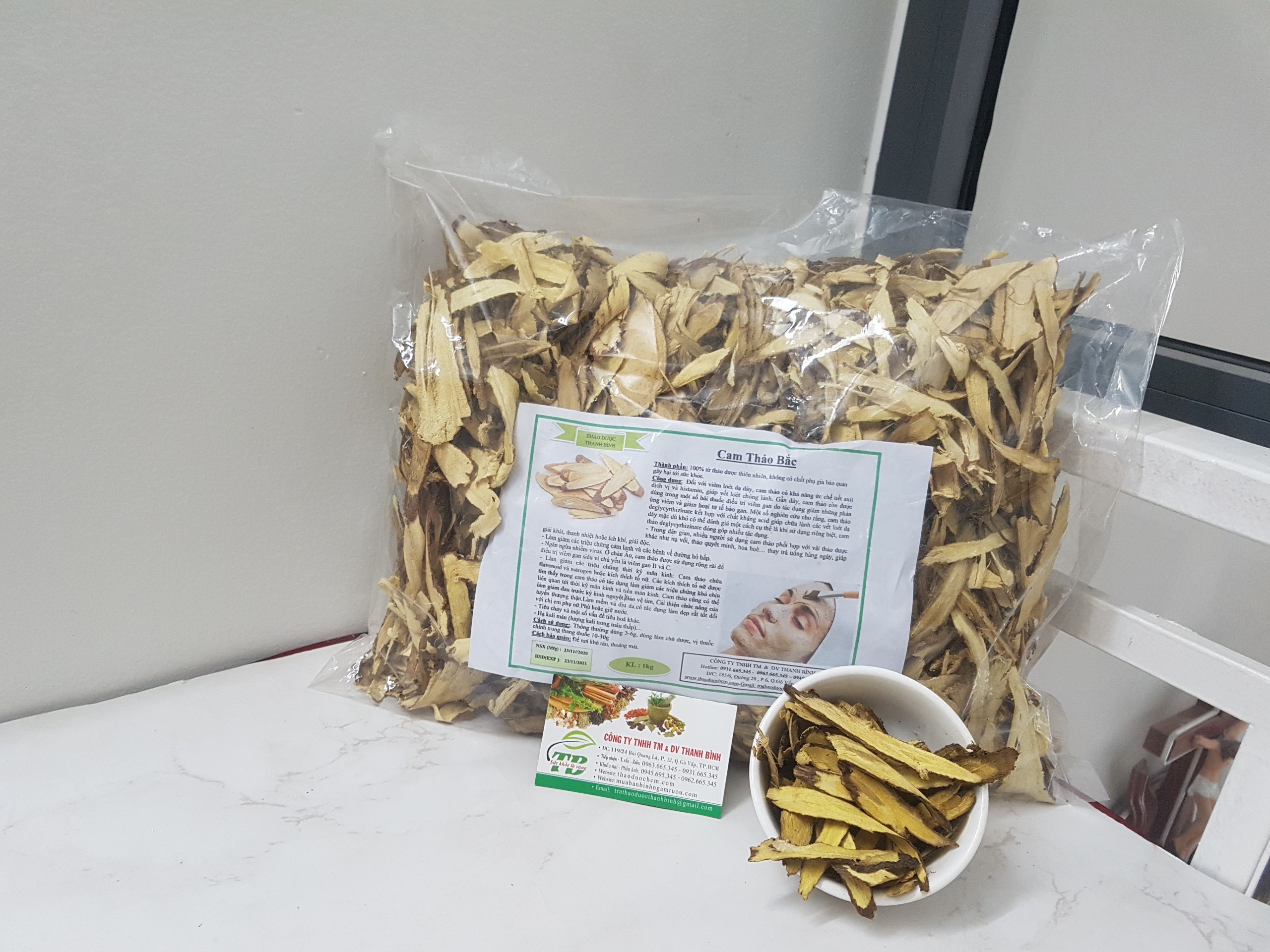 Cam Thảo Bắc 100G - Hàng Loại 1