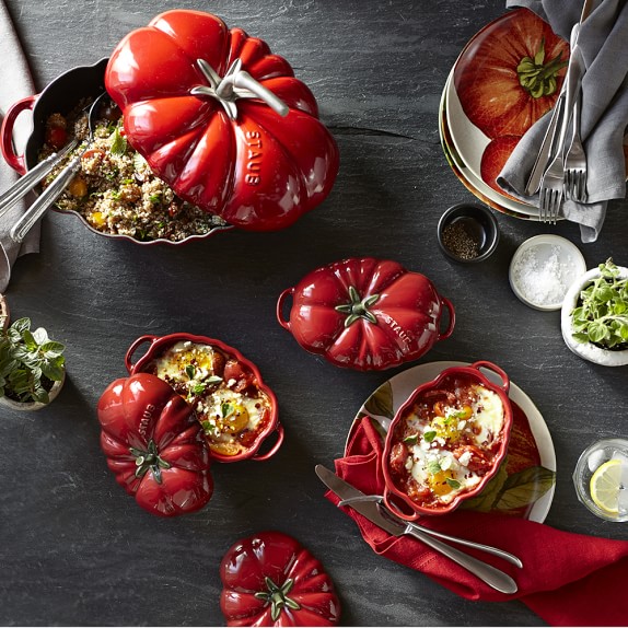 [Trả góp 0%] Staub nồi cà chua màu đỏ Cherry