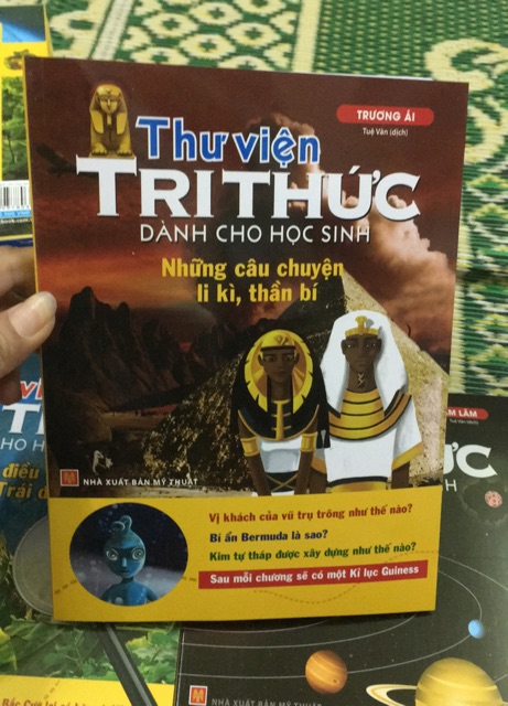 Sách - Bộ Thư Viện Tri Thức Dành Cho Học Sinh (Bộ 4 Cuốn)