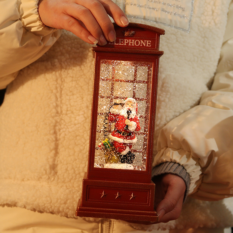 Christmas gift decorative telephone box
