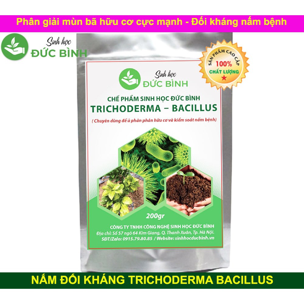 Chế phẩm ủ phân EM, Chế phẩm vi sinh Emzeo, nấm trichoderma, cặp đôi ủ phân chuồng hiệu quả