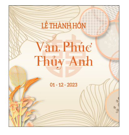 Bảng đón khách để cổng cưới trang trí đám cưới - Bảng chào Welcome - Biển đám cưới