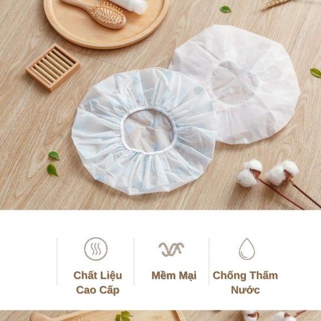 Mũ Trùm Ủ Tóc Đa Năng Hình Dễ Thương