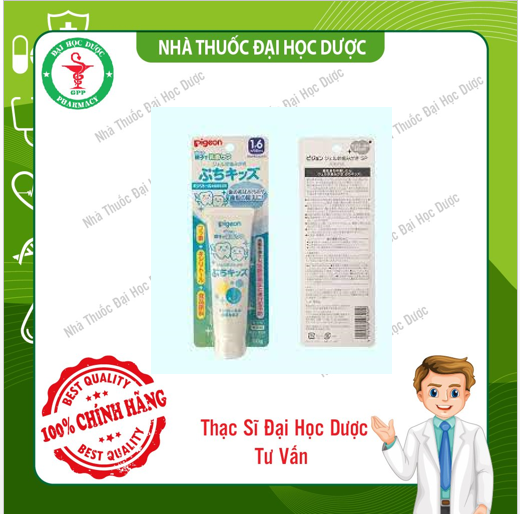 Kem đánh răng Pigeon cho bé từ 18 tháng
