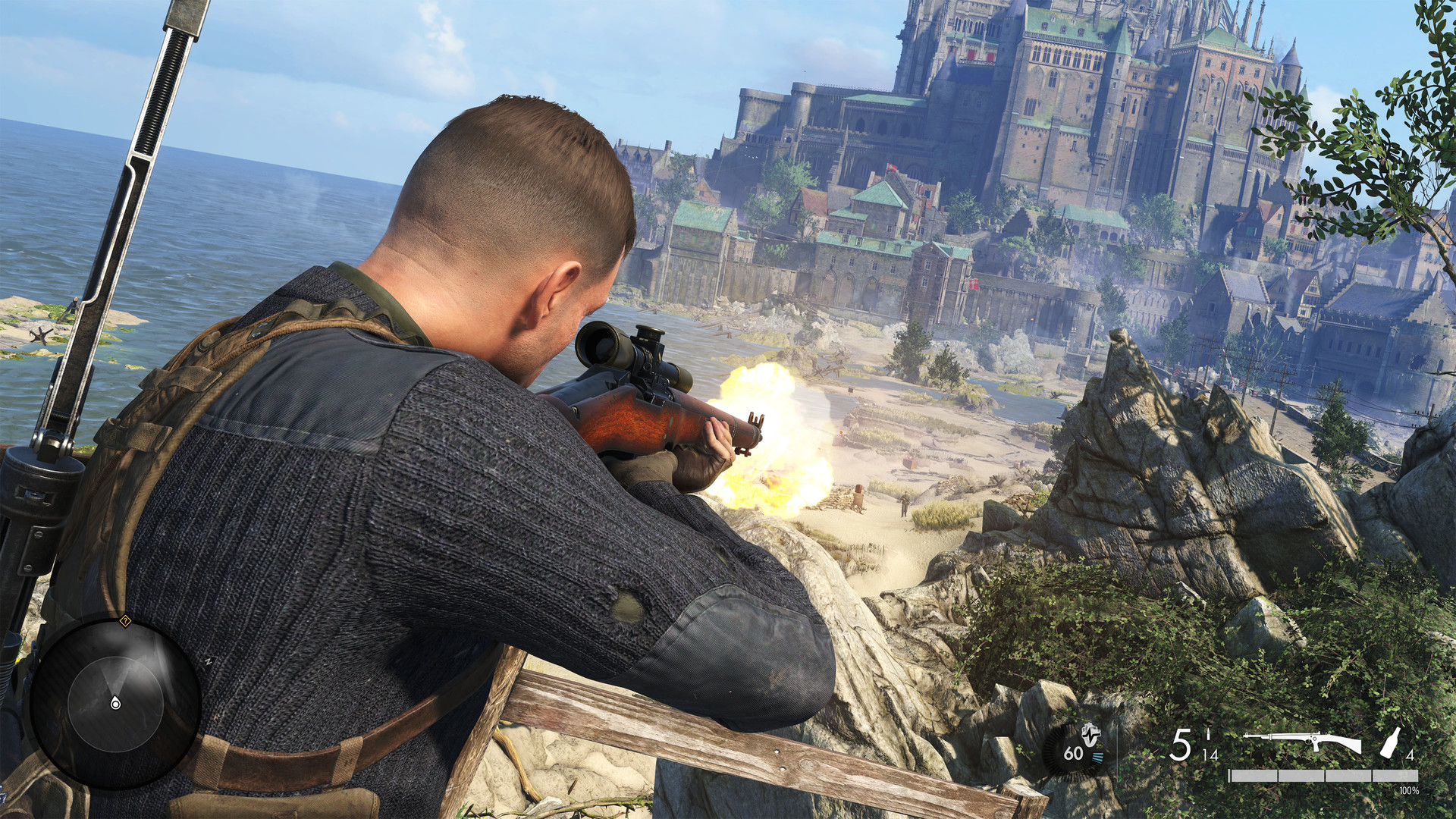 Đĩa Game Ps4 Sniper Elite 4 Limited Edition