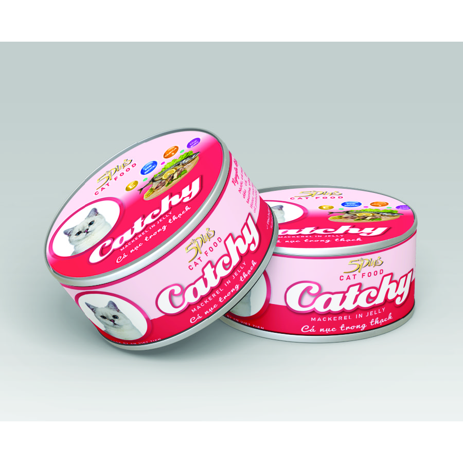 Pate Cho Mèo Catchy 5Plus Catchy 170g