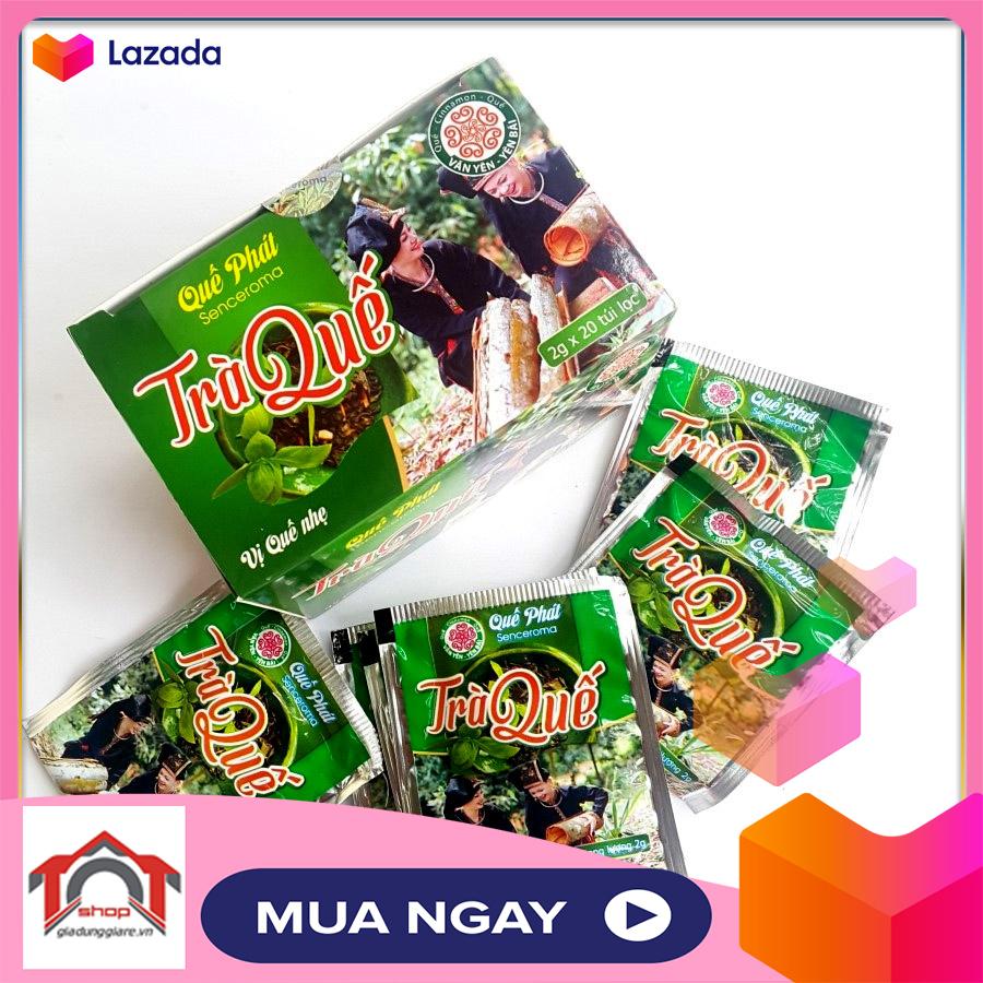 Hộp Trà quế Quế Phát 40g (20 túi lọc 2g) - Vị quế nhẹ