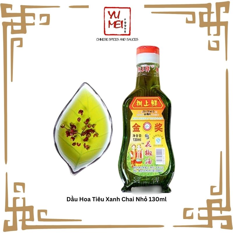 Dầu Hoa Tiêu Xanh Chai Nhỏ 130ml