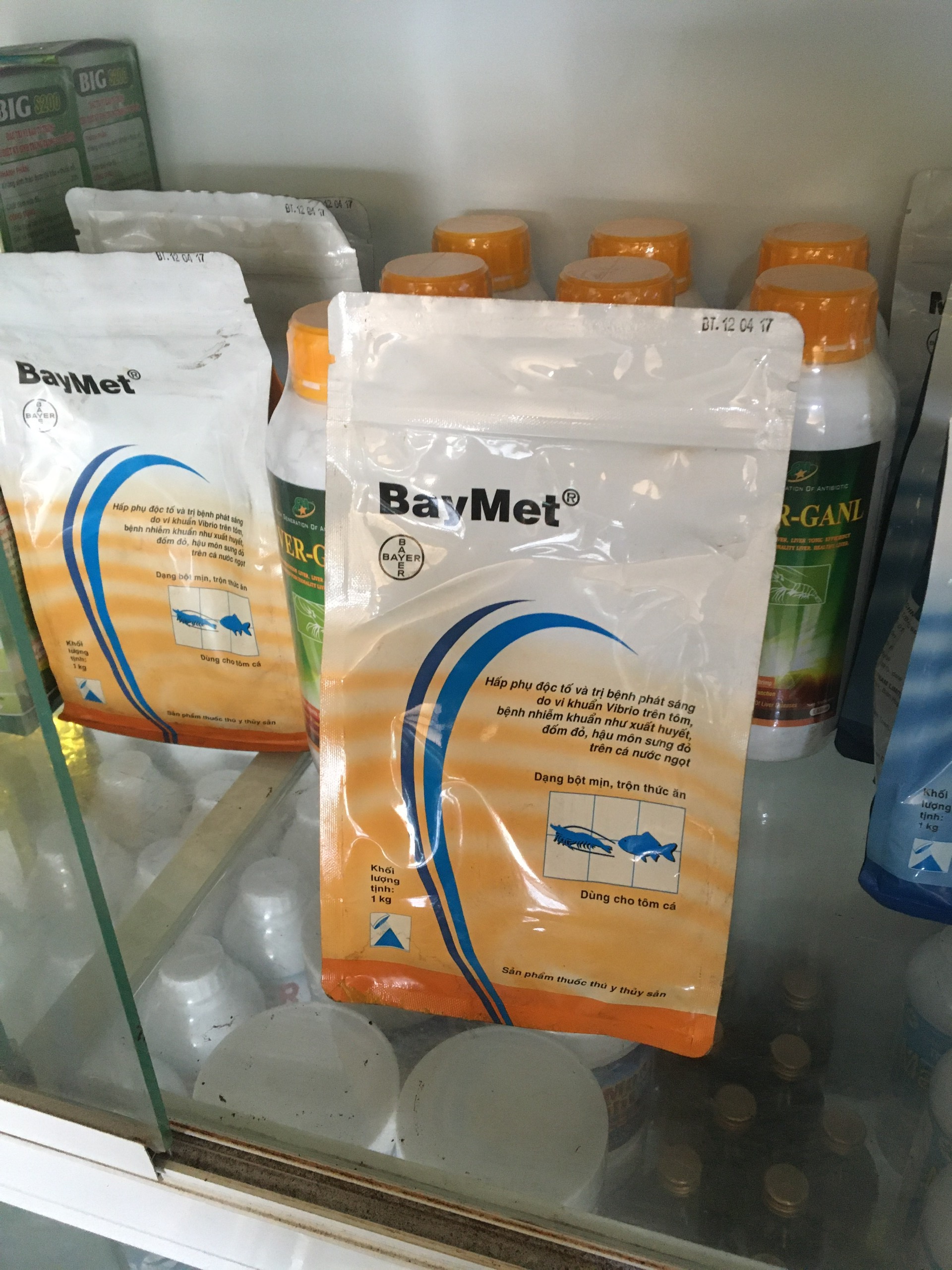 BAYMET 1kg kháng sinh cho tôm cá