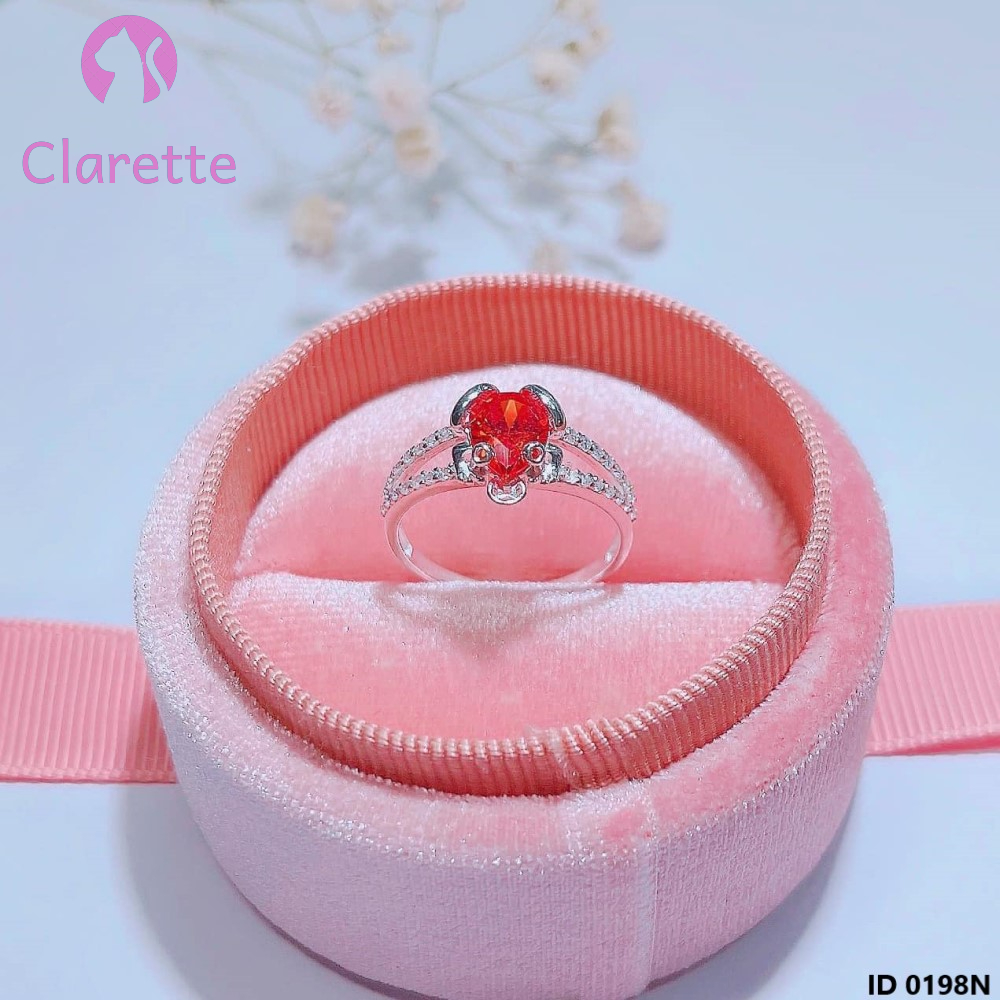 Nhẫn bạc hình cóc Clarette 0198N