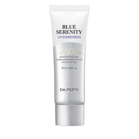 Kem chống nắng Dr.Pepti Blue Serenity Uv Suncreeen 50ml