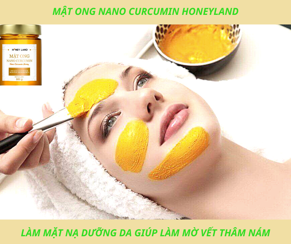 Mật ong NaNo Curcumin Honeyland 500g