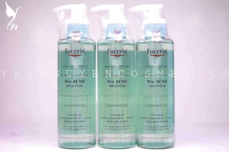 Gel rửa mặt Eucerin Acne-Oil Control Pro Acne Solution 400ml
