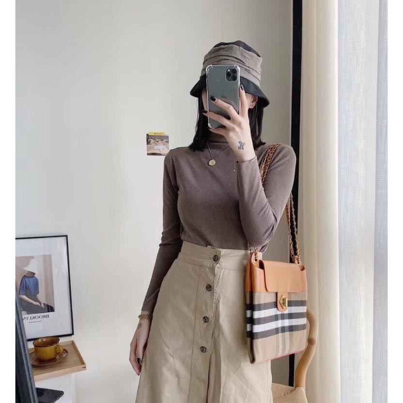 Áo giữ nhiệt cổ 3 phân cao cấp Motie dày đẹp