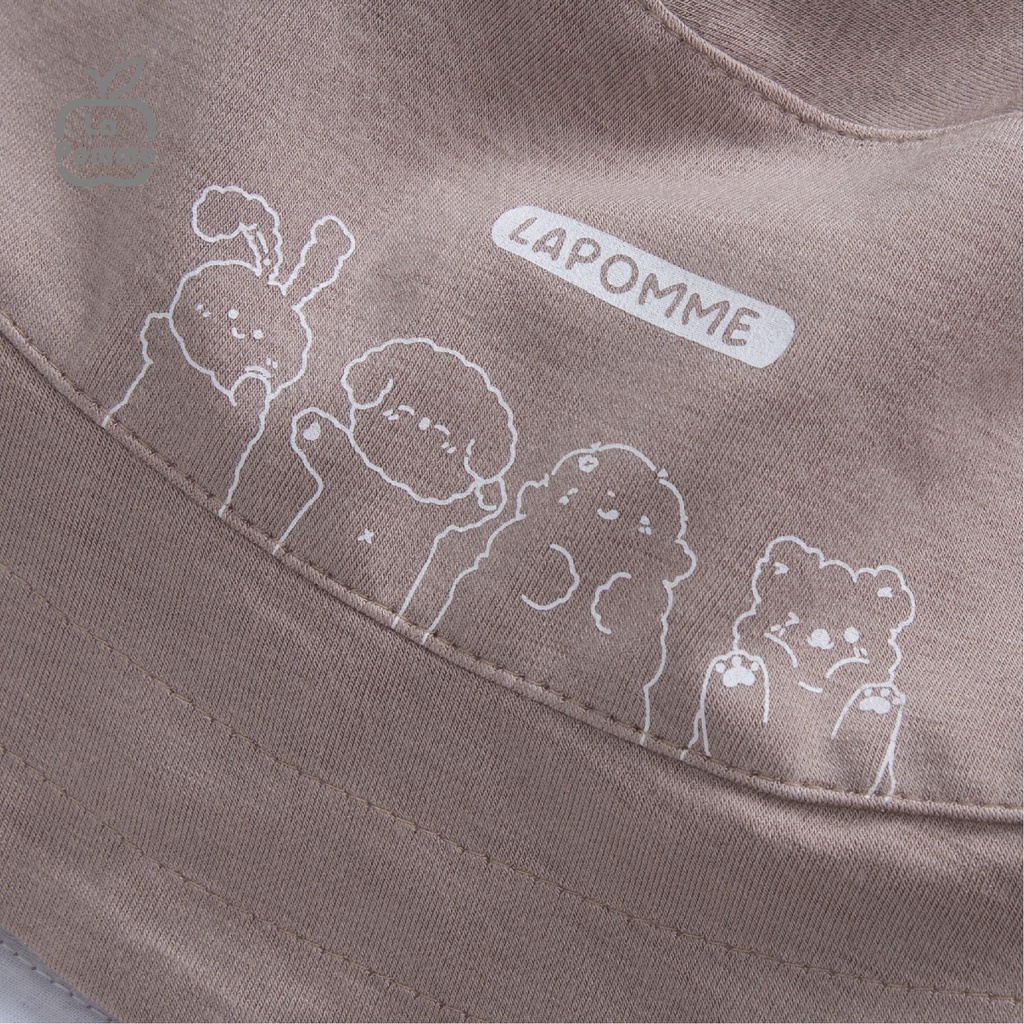 Mũ vành La Pomme Cute Animals