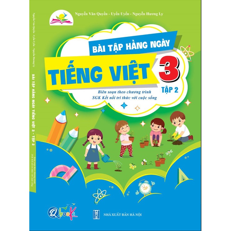 Sách - Combo Bài Tập Hằng Ngày Toán và Tiếng Việt Lớp 3 - Kết Nối Tri Thức Với Cuộc Sống - Tập 2
