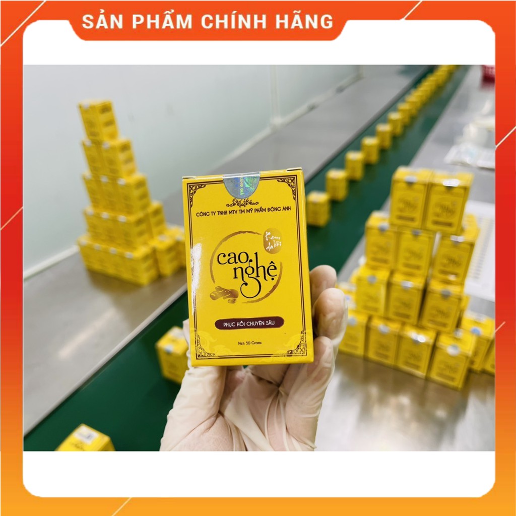 (Chính Hãng) Kem Ủ Cao Nghệ X3 Collagen Đông Anh 50gr Dưỡng Ẩm , Mờ Thâm Nám, Chống Lão Hóa Da