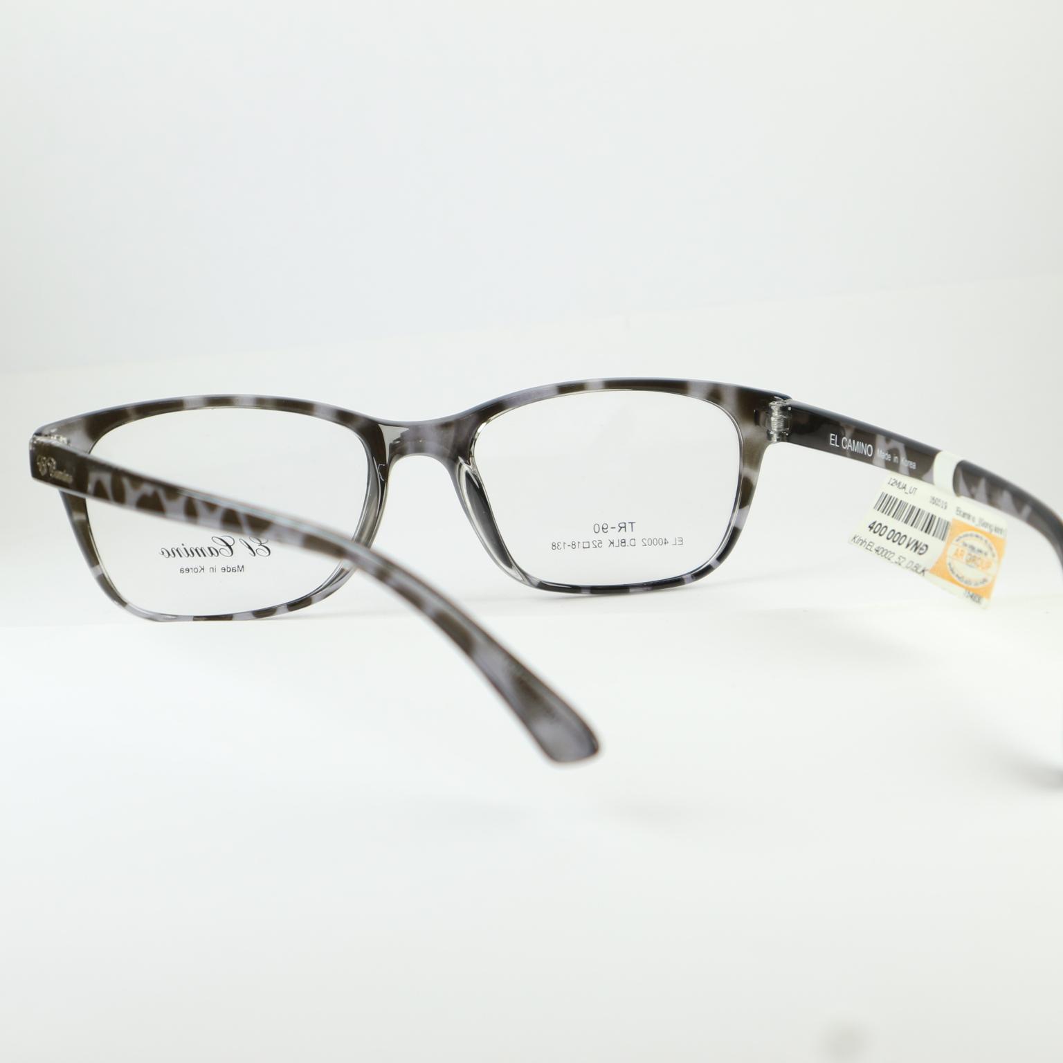 Gọng kính EL Camino EL40002 52 DE BLK