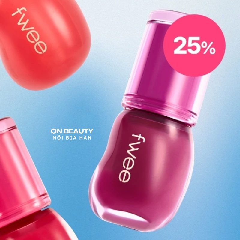 [Bill Olive Young] Son bóng Fwee 3D volumizing gloss 30%/70%
