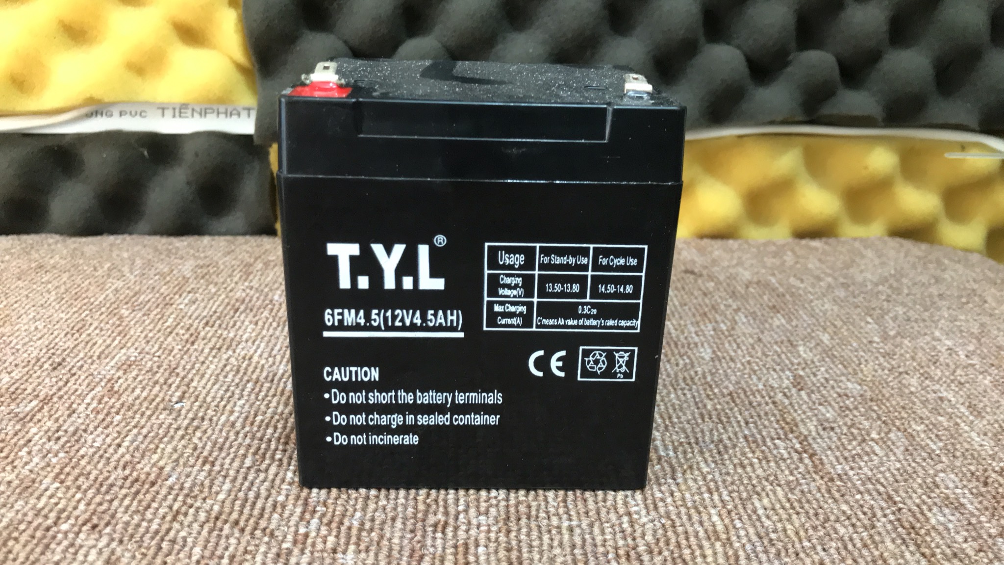 Bình acquy 12v-4.5ah dành cho loa kéo