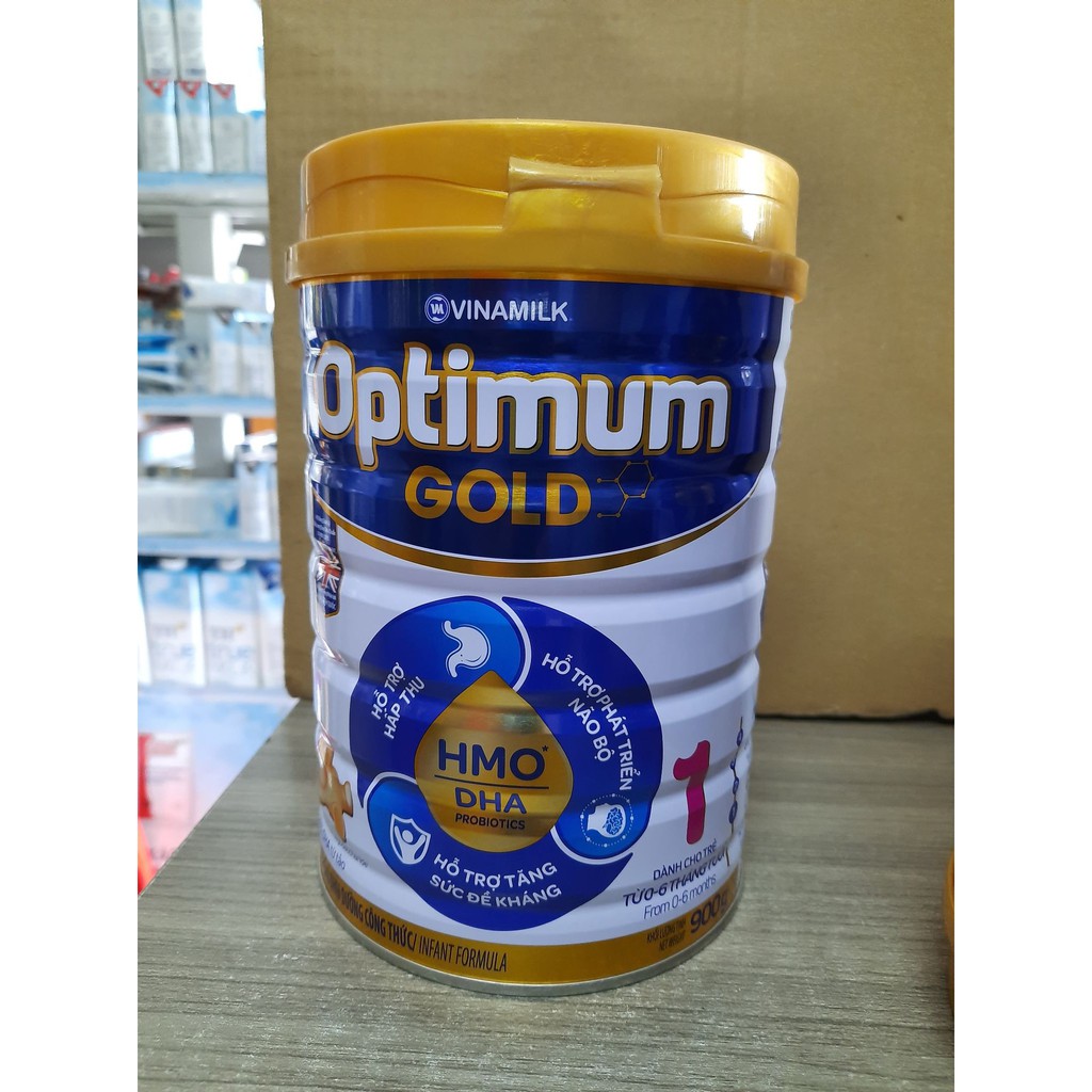 Sữa bột Optimum Gold mẫu mới số 1,2,3,4 900g