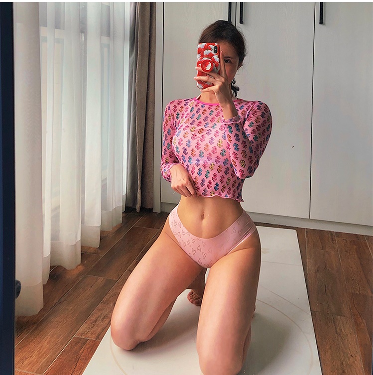 QUẦN LỌT KHE PINK TIM THONG