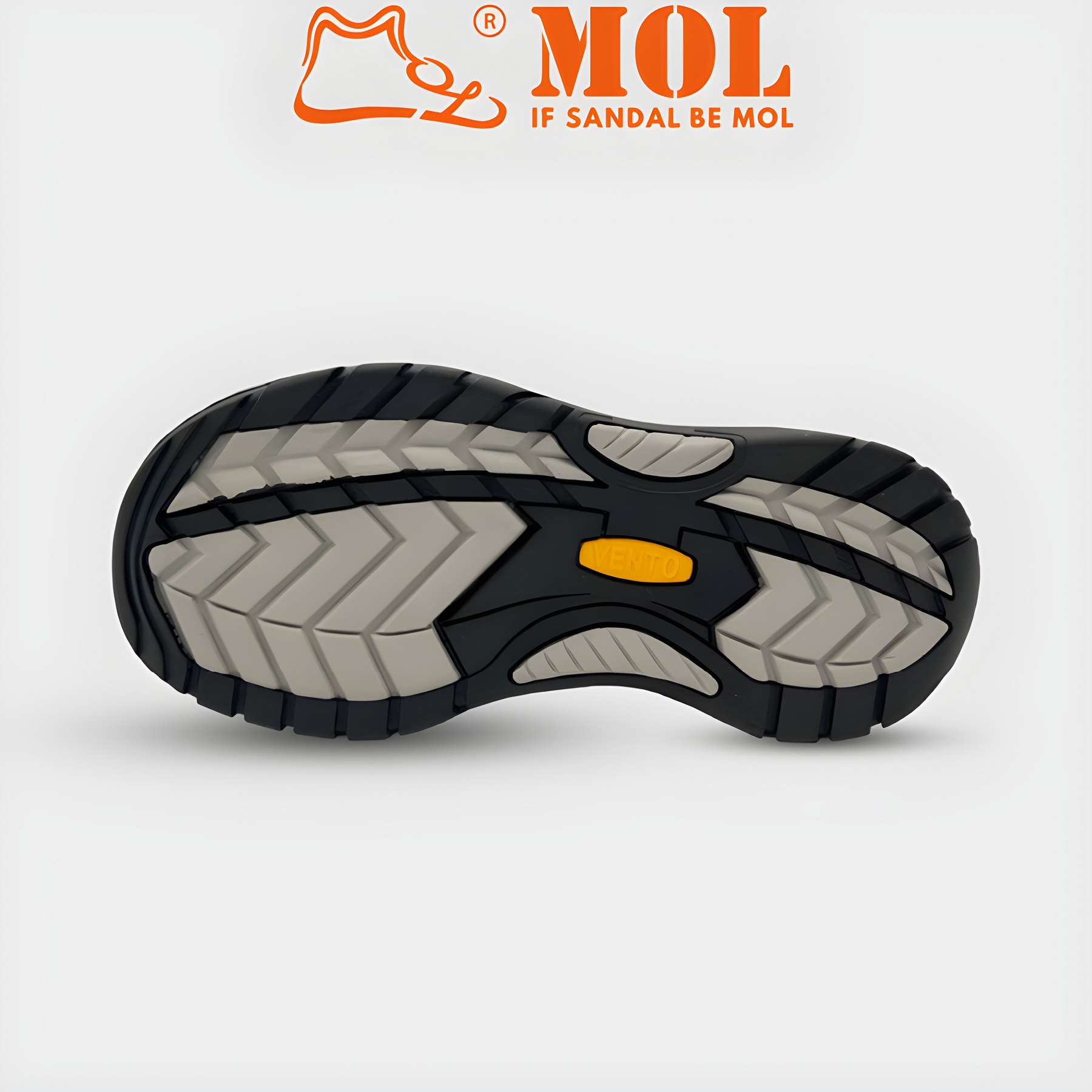 Giày sandal nam bít mũi Vento SD08003 có big size 44