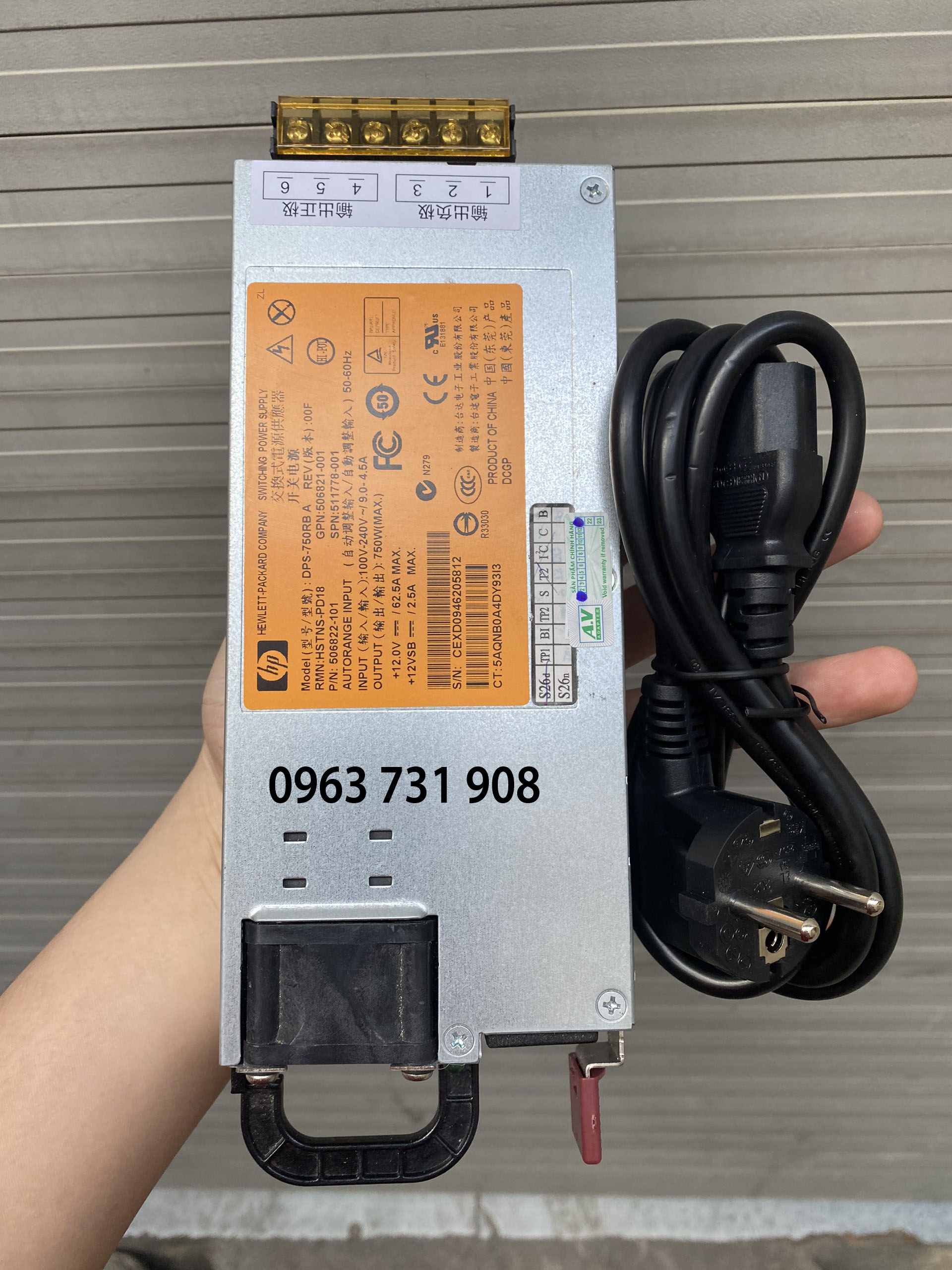 Nguồn SERVER 12v 750w