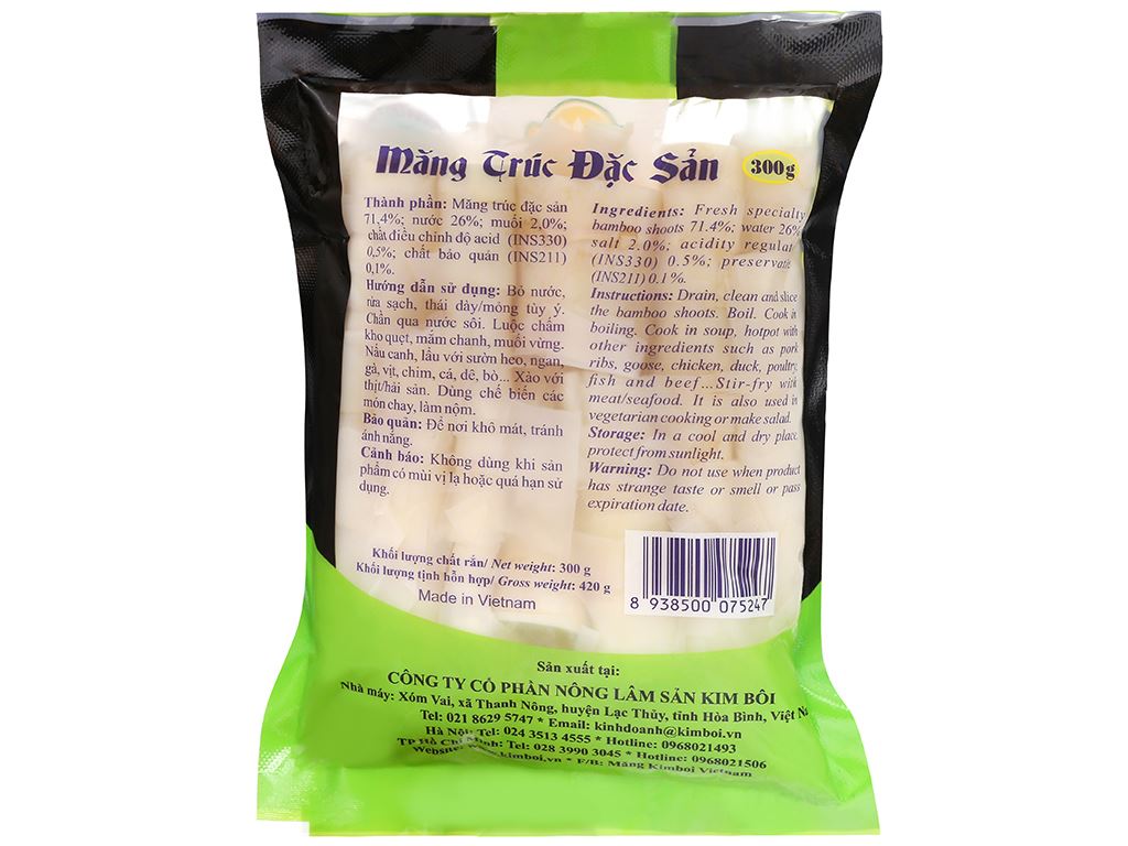 [Siêu thị WinMart] - Măng trúc đặc sản 300g