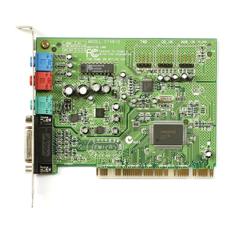 Bảng giá Card âm thanh PCI 2.0 ( card sound ) - hàng chuẩn Phong Vũ