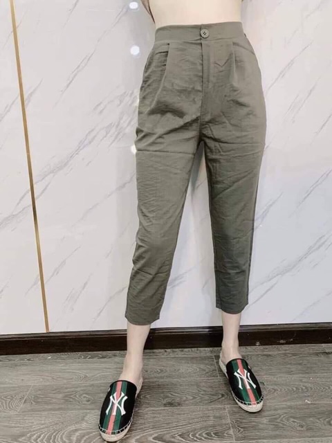 Quần Đũi Baggy 1 Cúc Cao Cấp