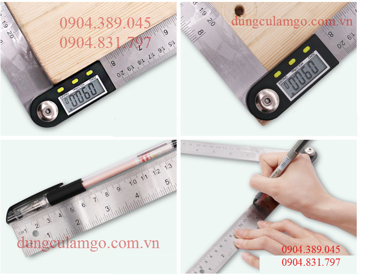 Thước đo góc điện tử 200mm