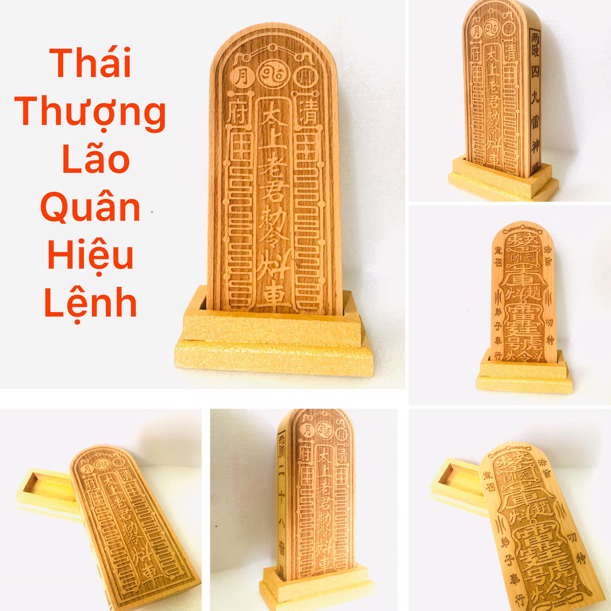 Hiệu lệnh gô đào Thái Thượng Lão Quân tặng kèm đế đựng