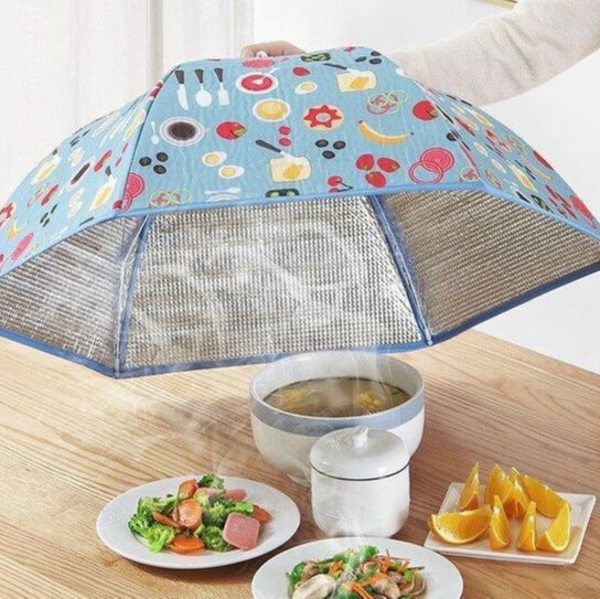 Lồng Bàn Giữ Nhiệt Gấp Gọn Khung Inox