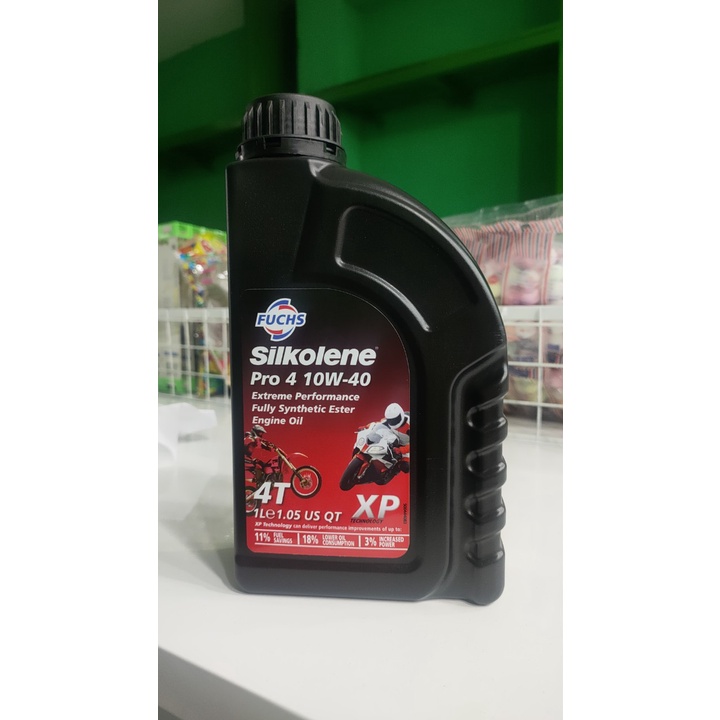 Nhớt xe máy Fuchs Silkolene Pro 4 10W40