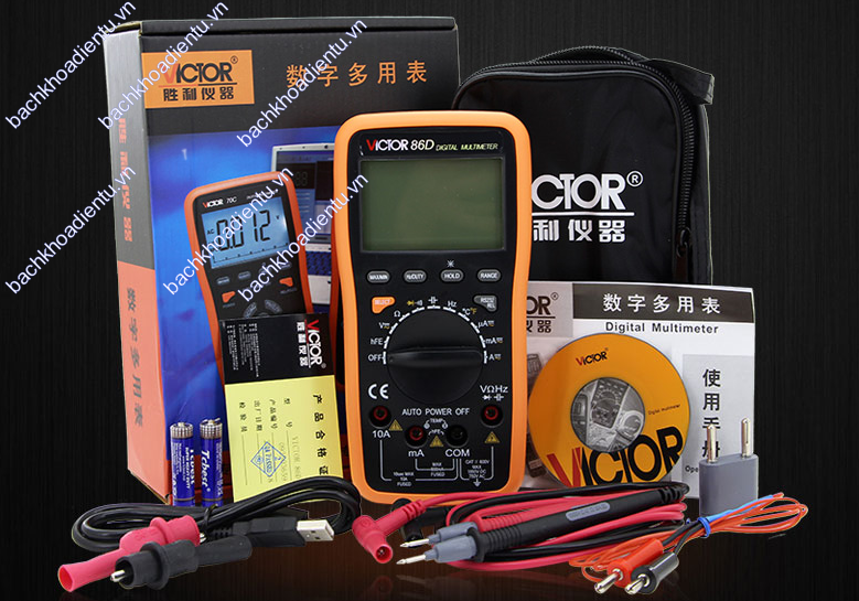 Đồng hồ vạn năng cao cấp VICTOR 86D