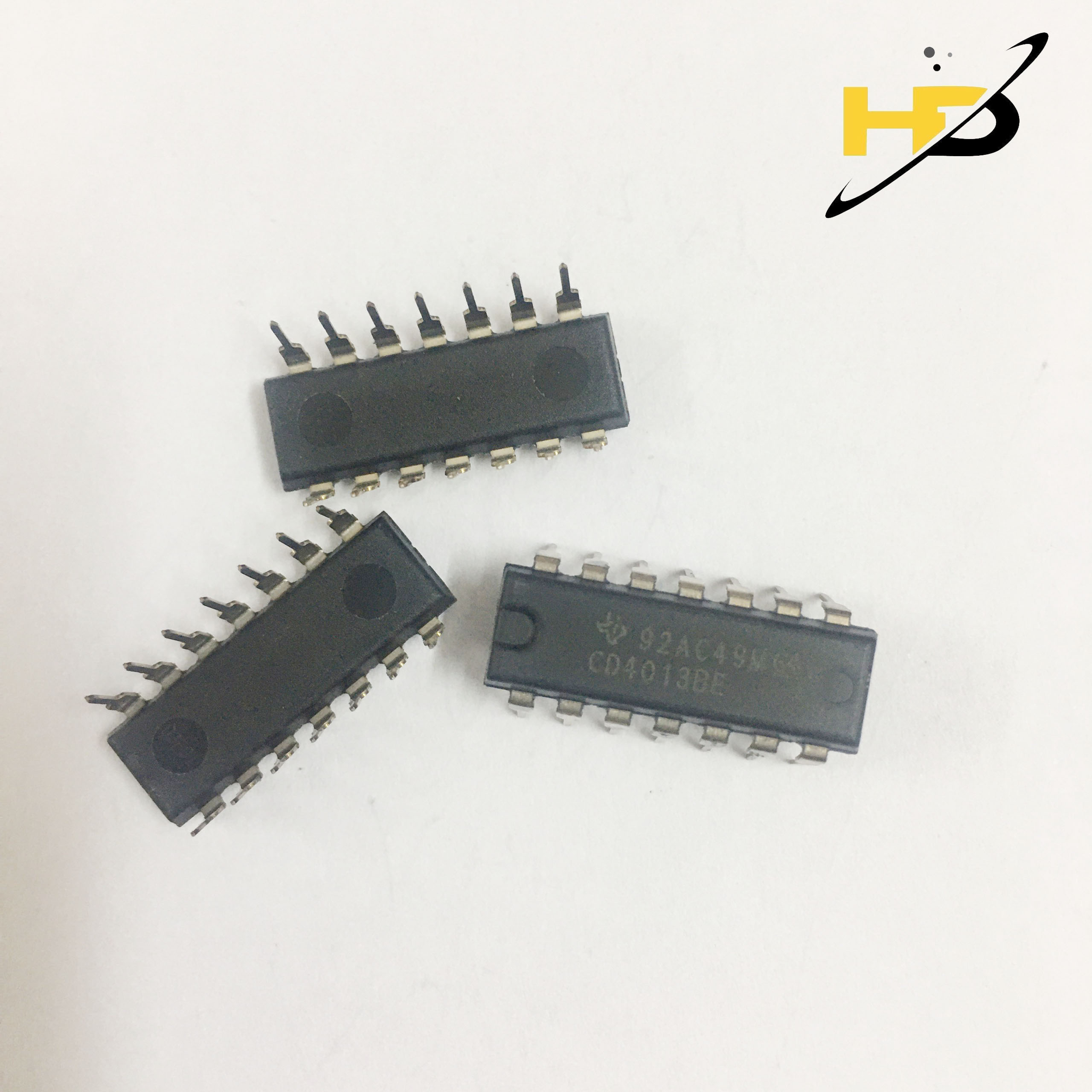 Bộ 3 Con IC Logic CD4013BE, 4013-DIP14