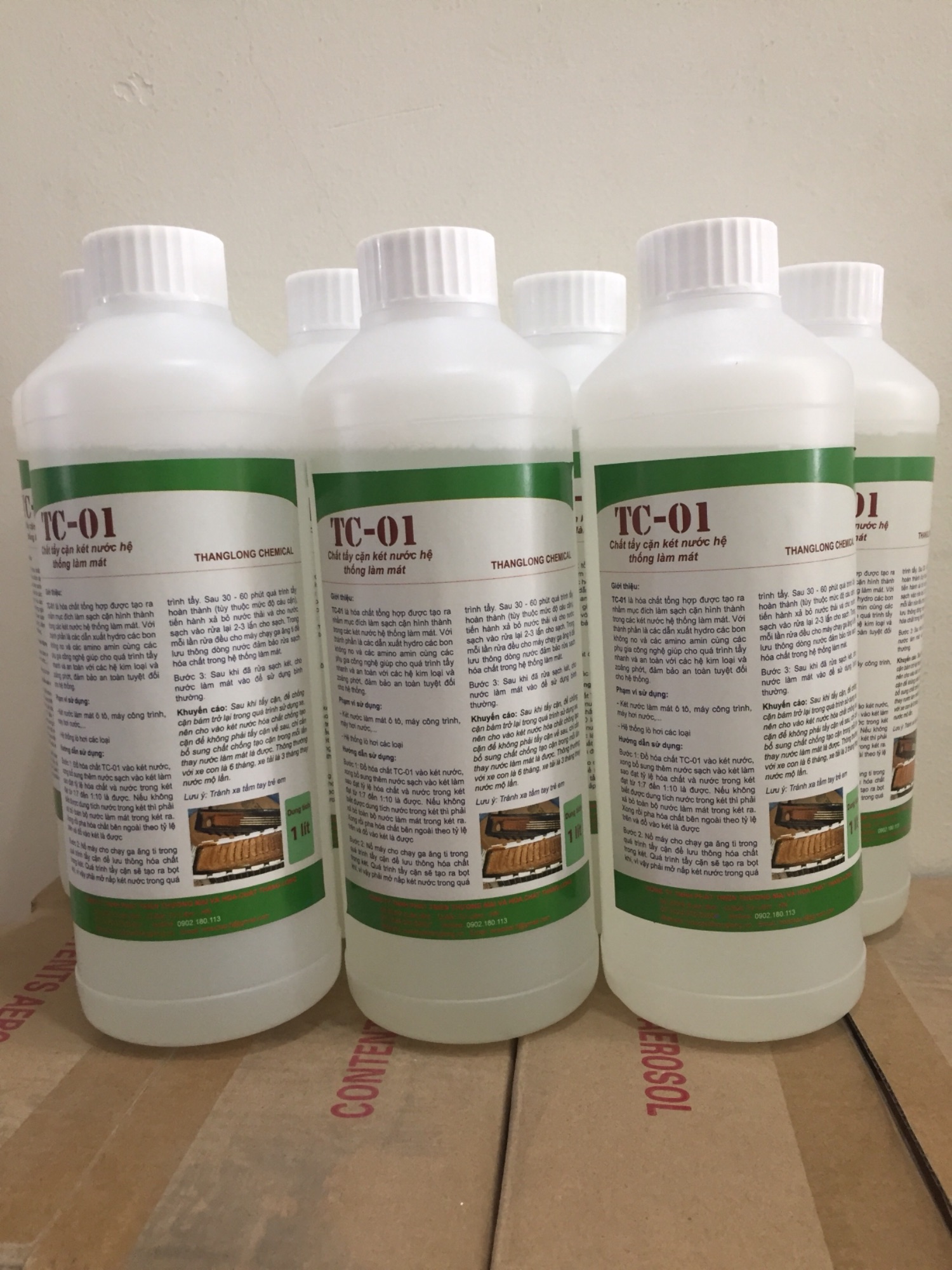 [HCM]Chất Tẩy Cặn Két Nước Hệ Thống Làm Mát TC-01 ( 1 lít)