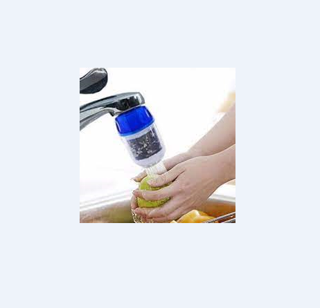 [HCM] Lọc vòi nước nano có sỏi lọc ( XANH )