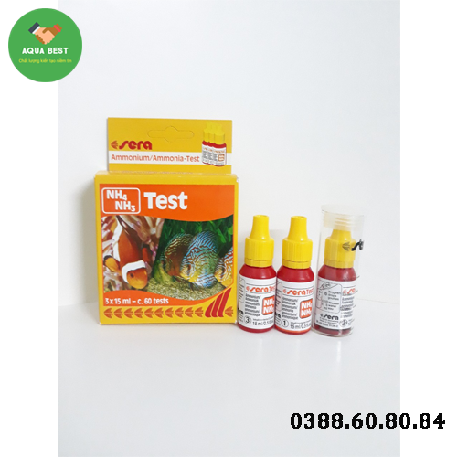 [Chính Hãng] Test sera - Bộ test nước Sera - Test nước Sera
