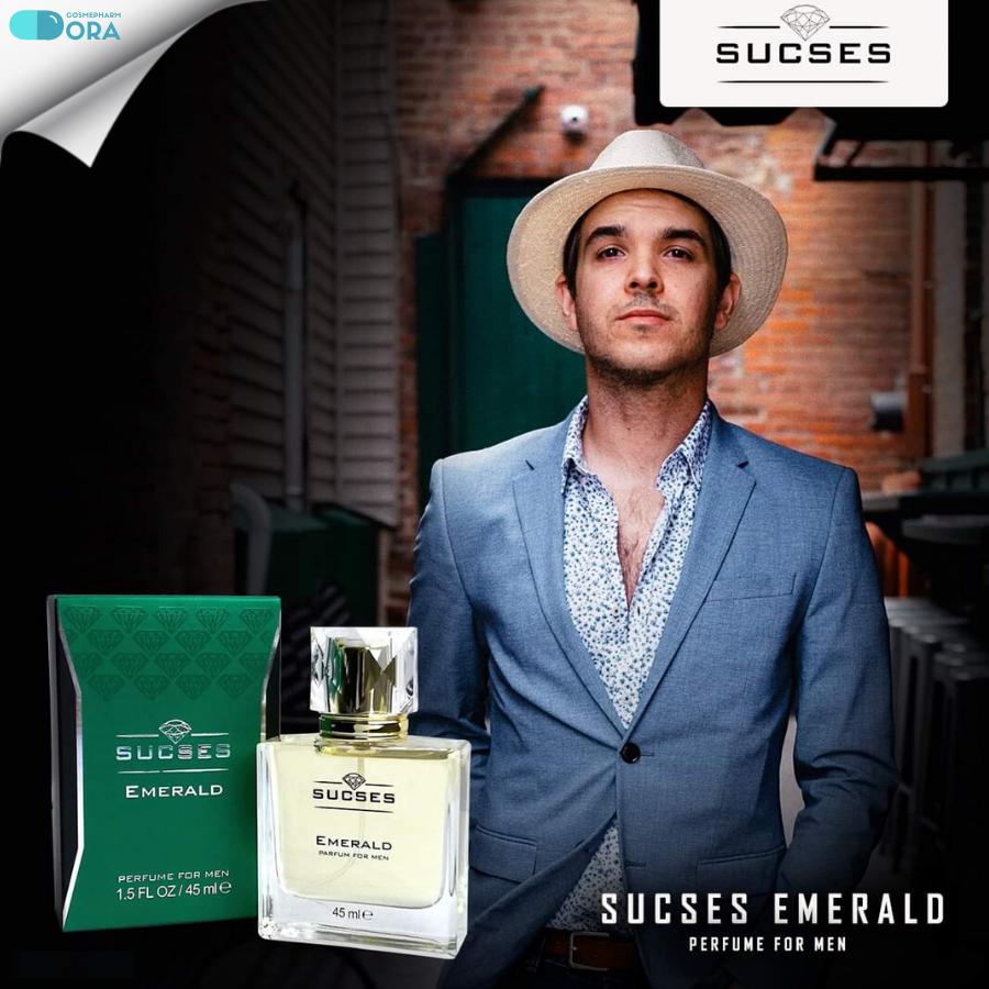 Nước hoa nam Cao cấp Sucses Emerald 45ml (Rainforest Quintessence)