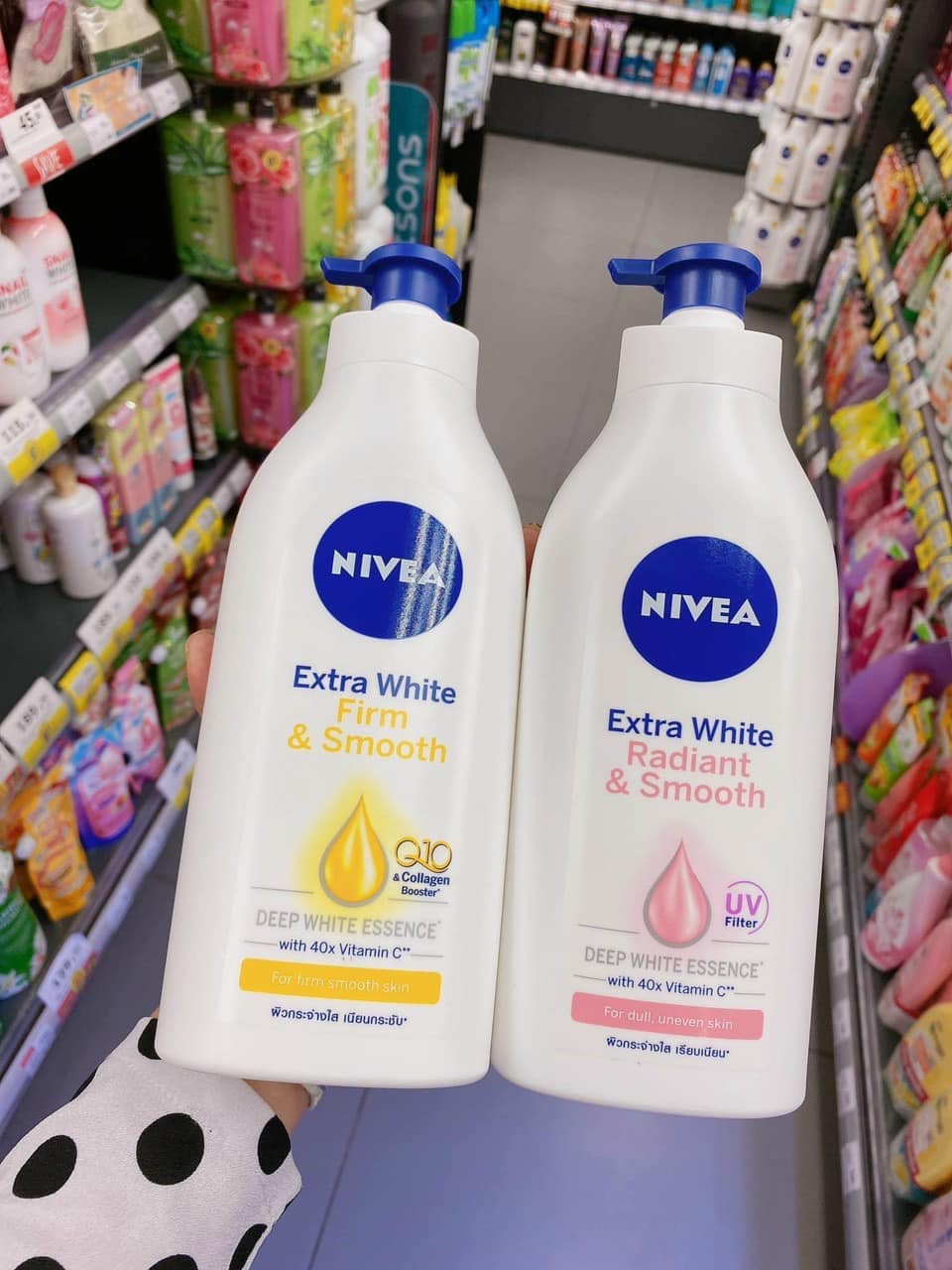 Sữa Dưỡng Thể Nivea Extra White  600ml